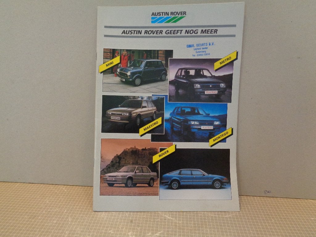 austin rover brochure, Ophalen of Verzenden, Zo goed als nieuw, Overige merken