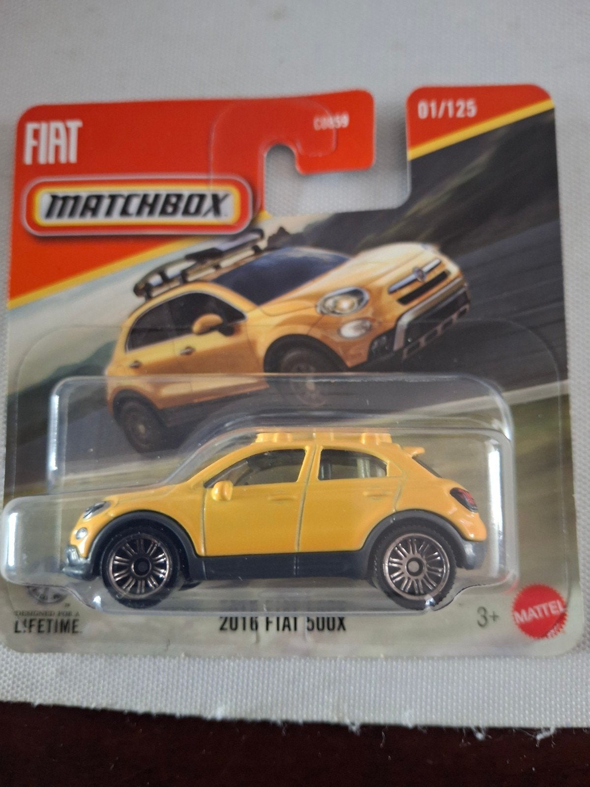 Matchbox 2016 Fiat 500X - Nieuw in verpakking, Ophalen of Verzenden, Nieuw, Auto, Matchbox