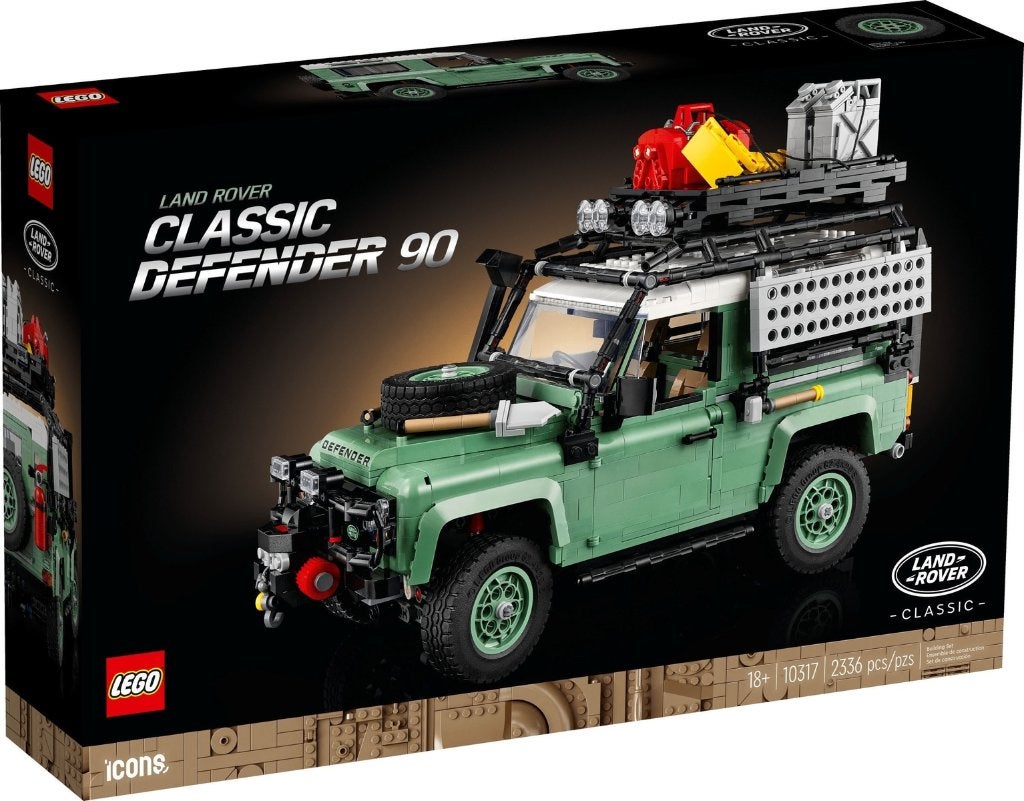 Lego 10317 - Classic Defender 90 - Nieuw in doos, Lego, Nieuw, Ophalen of Verzenden, Compleet
