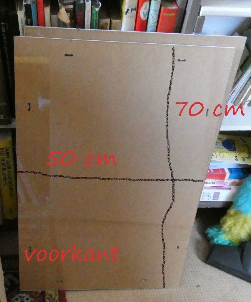 2 fotolijsten, Ophalen, Gebruikt, Hangend, Wissellijst