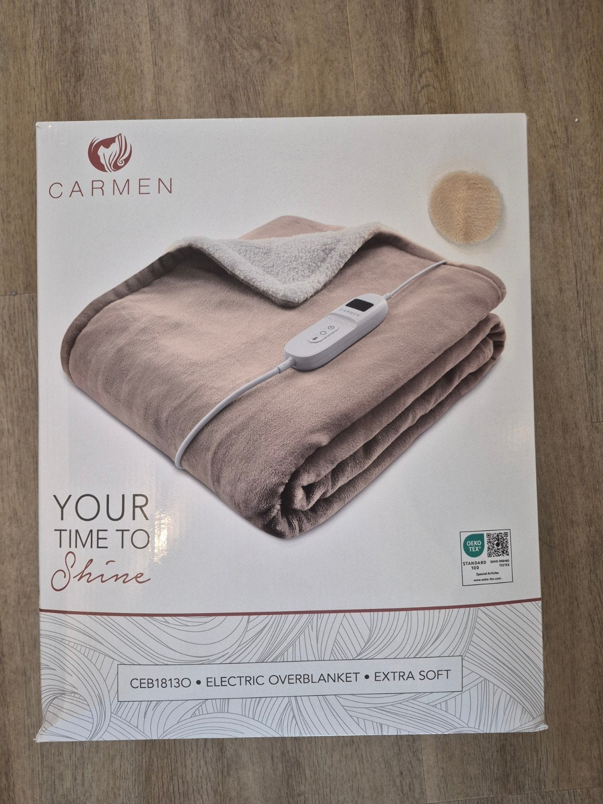 Heating blanket, Eenpersoons, Beige, Ophalen of Verzenden, Deken of Dekbed