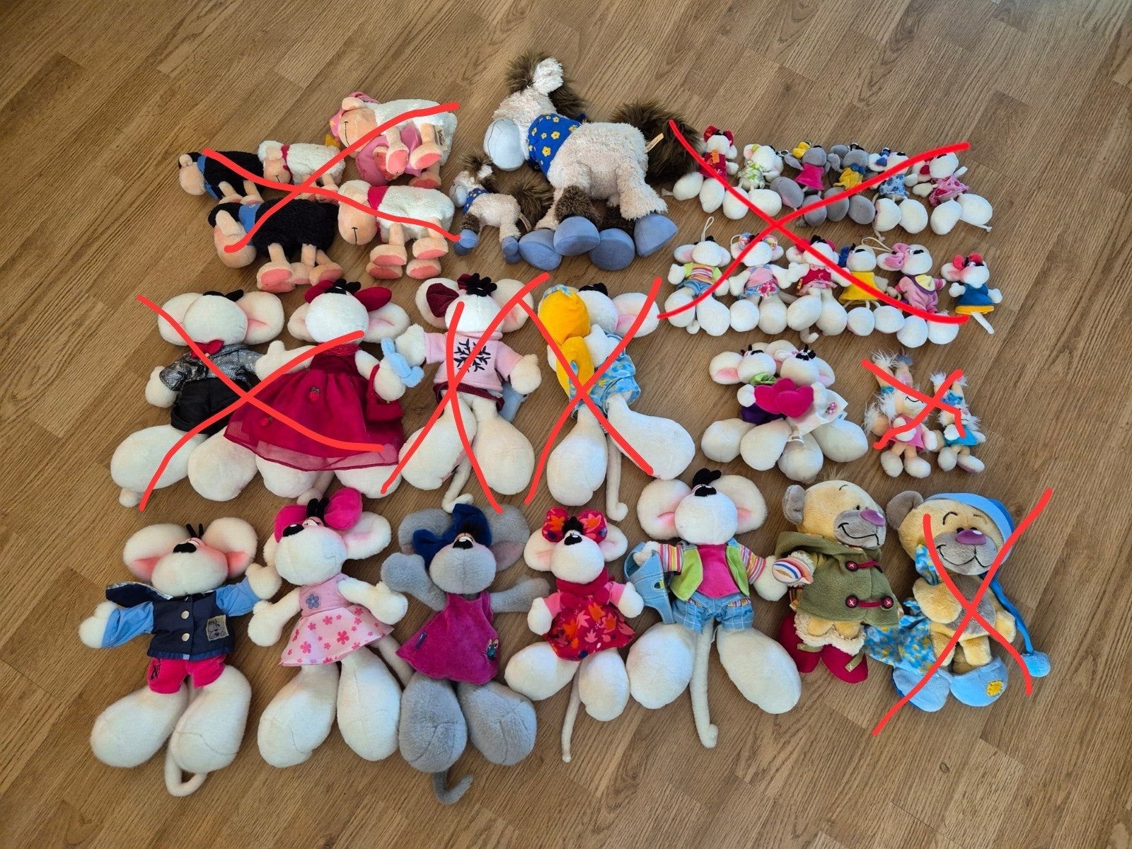 Heel veel knuffels • Diddl • Diddlina • Pimboli • Nieuw, Verzamelen, Ophalen of Verzenden, Verschillende figuren, Zo goed als nieuw