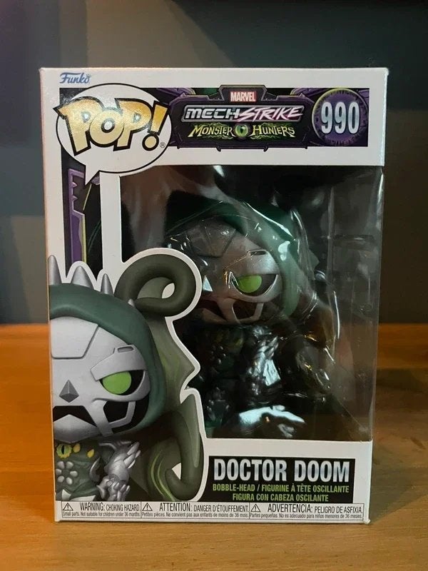 Funko Pop Doctor Doom #990 - Mechstrike Monster Hunters, Ophalen of Verzenden, Nieuw