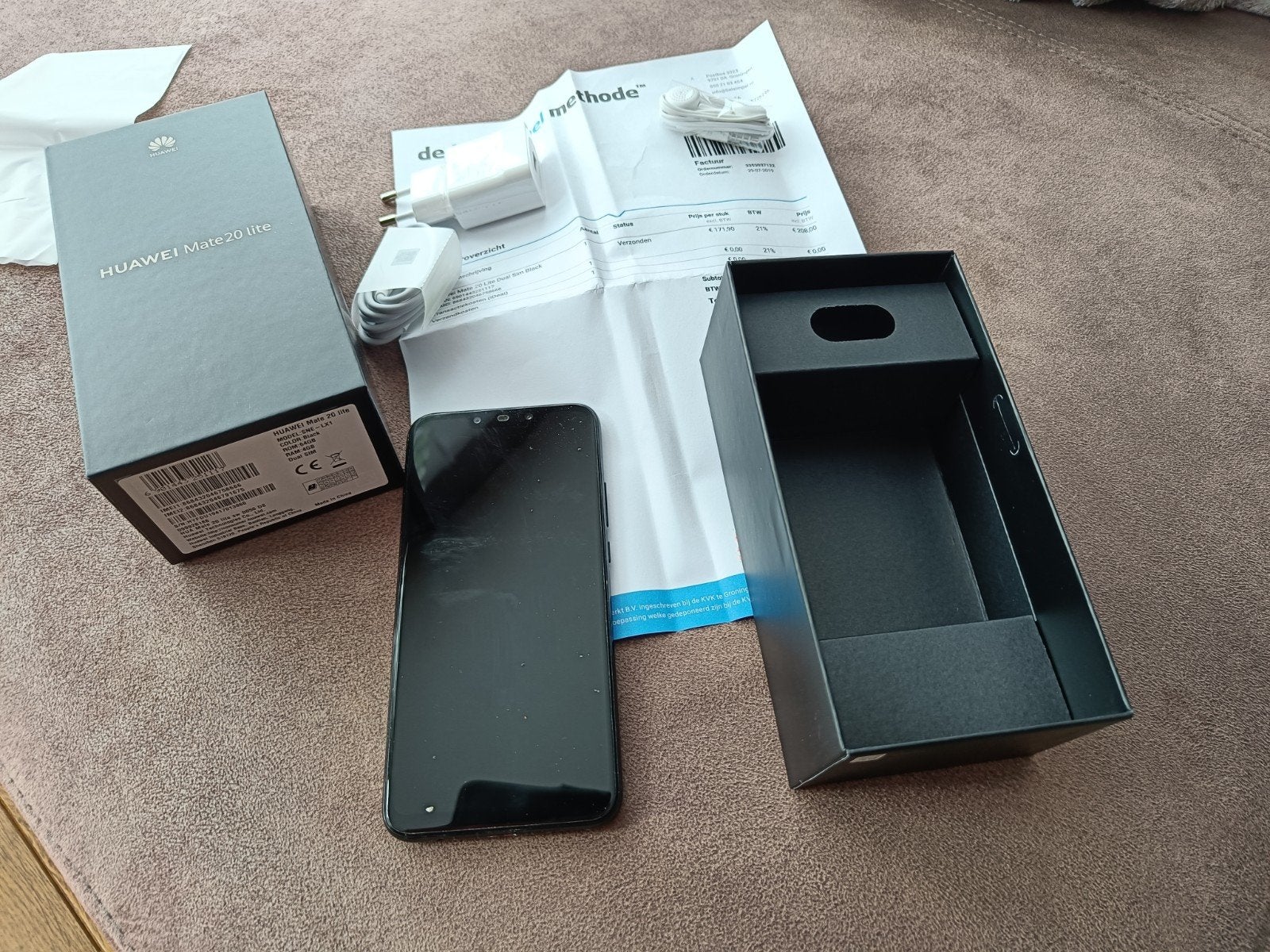 Huawei Mate 20 Lite ( Nieuwstaat), Ophalen of Verzenden, Zo goed als nieuw, Zwart
