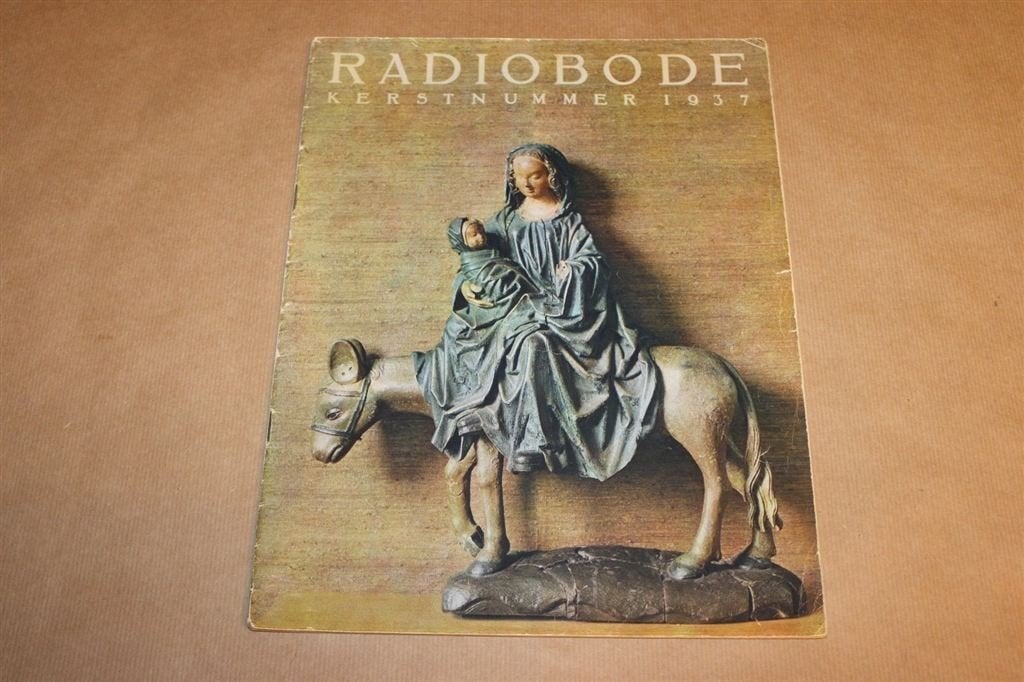 Radiobode Kerstnummer 1937 — Vintage Reclame & Radio, Ophalen of Verzenden, Gelezen
