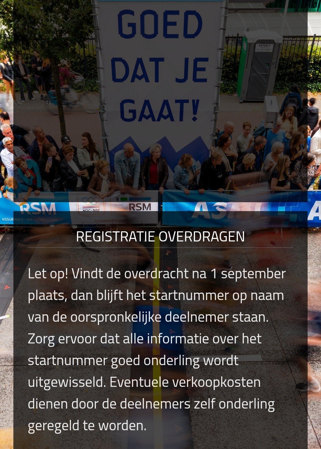 Marathon Eindhoven, Eén persoon