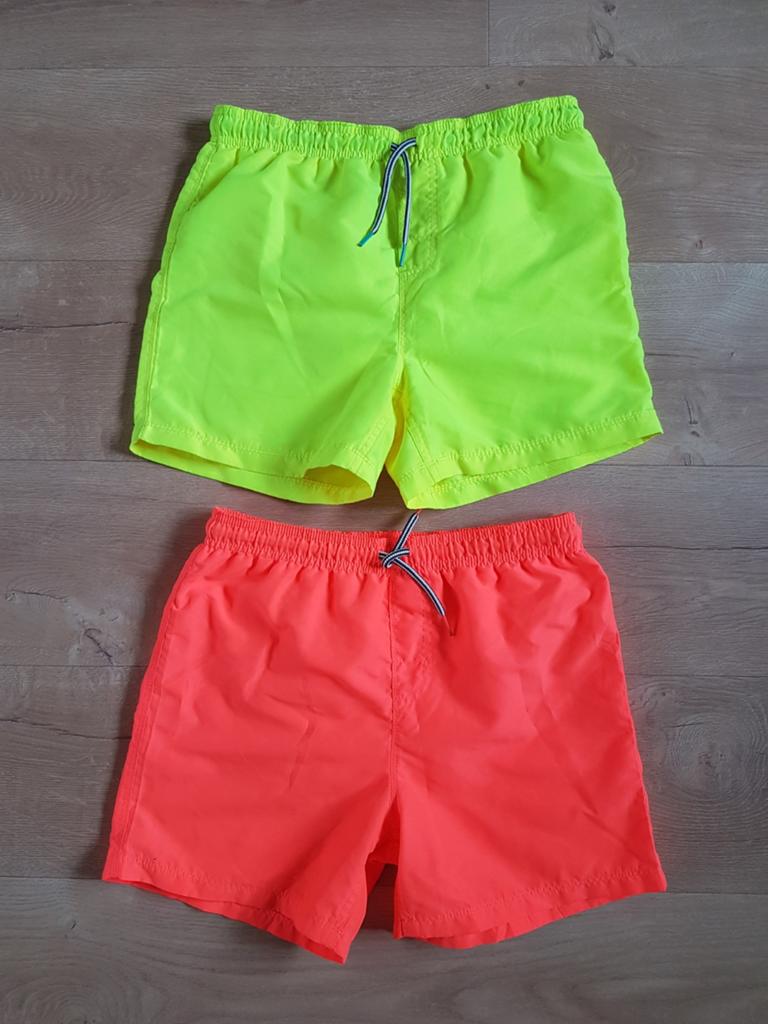 Set van 2 zwembroeken shorts jongen 158/164 Hema zgan, Ophalen of Verzenden, Zo goed als nieuw, Jongen, Broek