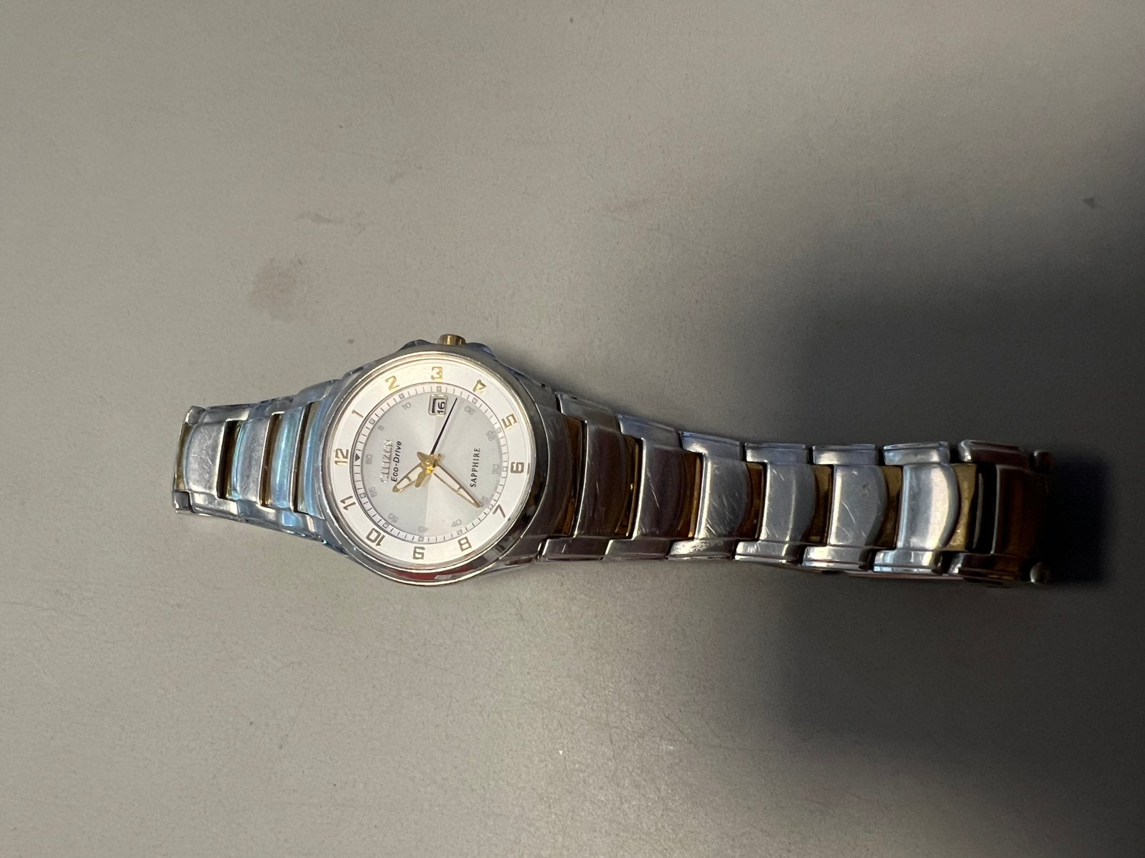 Citizen Eco-Drive EW1364-55A (28 mm). SUPERDEAL, Gebruikt, Ophalen of Verzenden, Nvt, Nvt