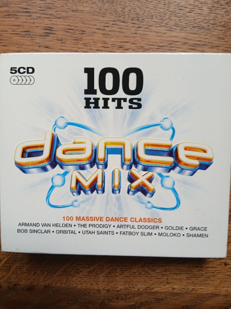 CD Dance Mix 100 Hits (5cd box), Ophalen of Verzenden, Zo goed als nieuw, Dance Populair