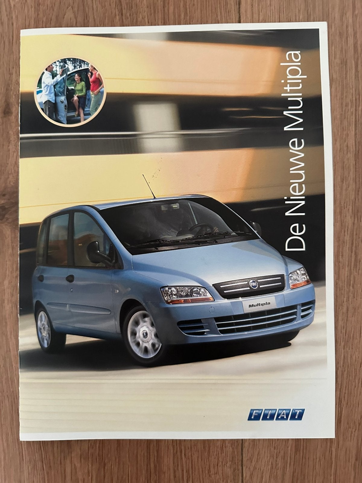 De Nieuwe Fiat Multipla (Facelift) Zes stoelen, Ophalen of Verzenden, Zo goed als nieuw, Overige merken