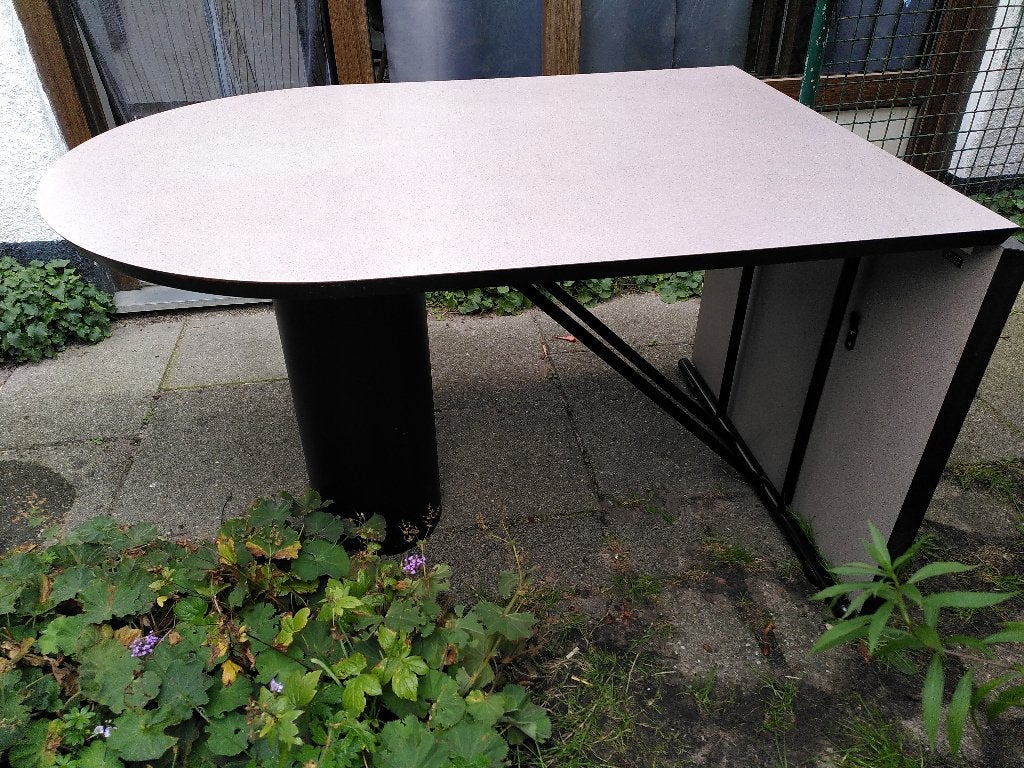 Gratis af te halen: uitschuifbare vintage eetkamertafel