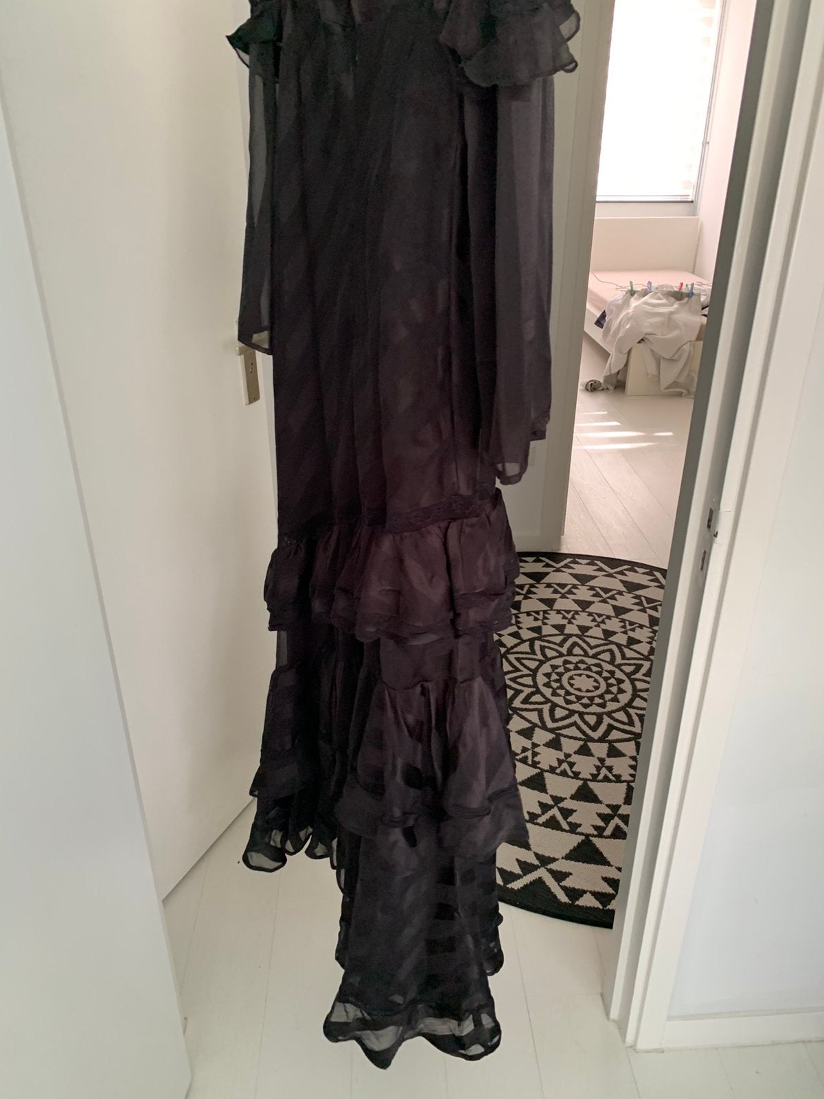 Een mooi jurk voor eem henna dag of een bruiloft ., Galajurk, Blauw, Maat 46/48 (XL) of groter, Ophalen of Verzenden