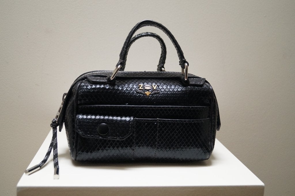 ZADIG & VOLTAIRE Leren Handtas, Sieraden, Tassen en Uiterlijk, Verzenden, Zwart, Handtas