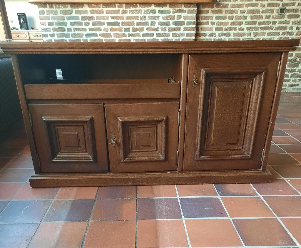 Tv kast, Ophalen, Gebruikt, 100 tot 150 cm, Minder dan 100 cm