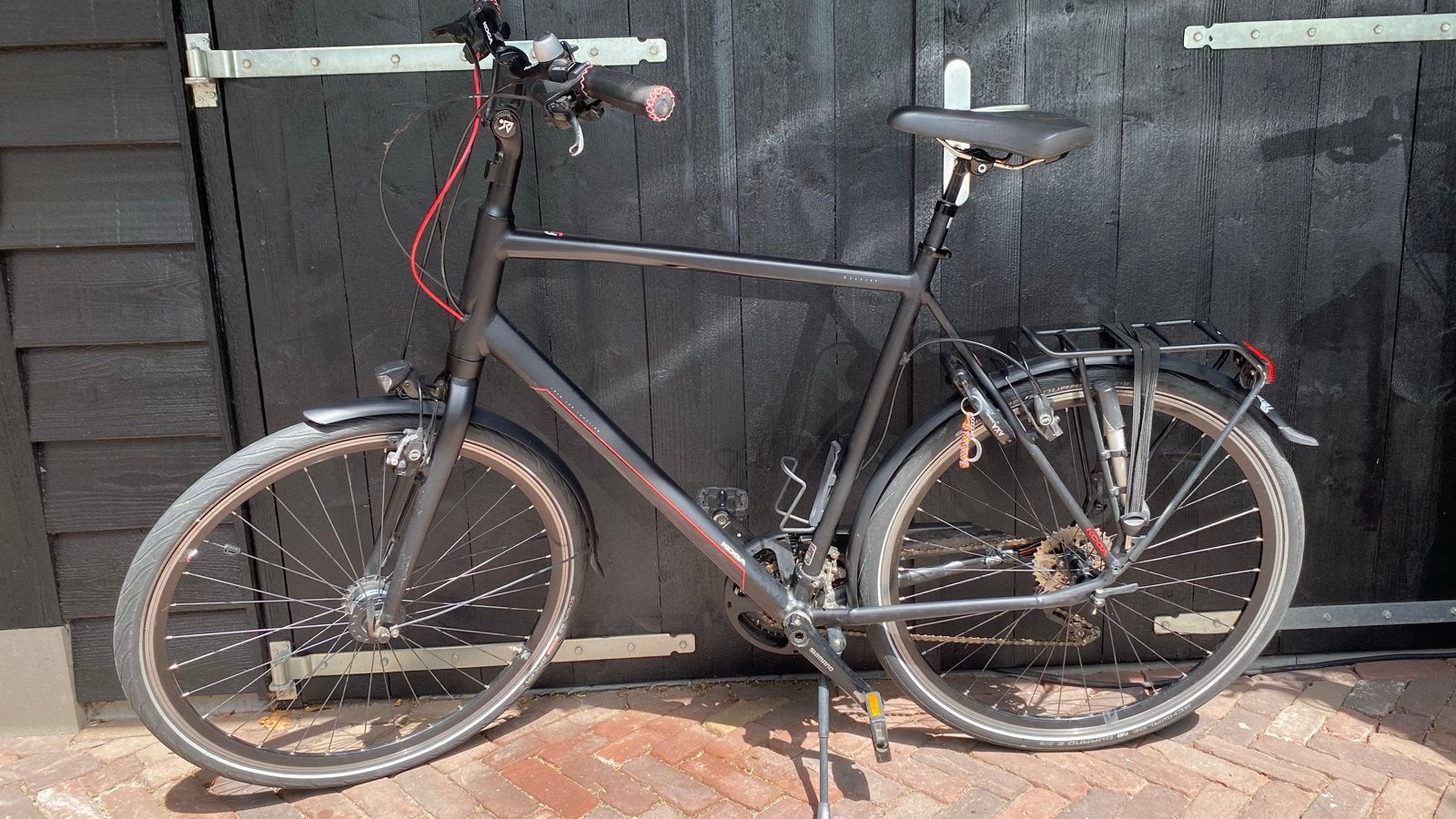 Koga F3 Series Herenfiets - Zwart, Gebruikt, Gebruikt, Velgrem, Versnellingen, 56 cm of meer