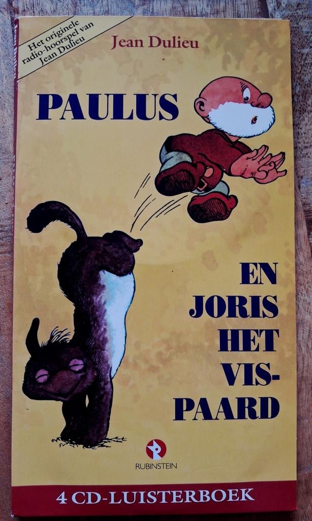 4 CD luisterboek  - Paulus en Joris het vispaard, Ophalen of Verzenden, Jean Dulieu, Cd, Kind