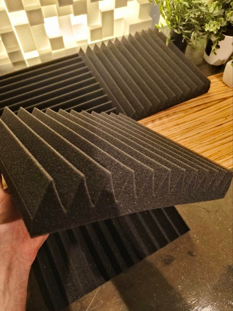 Akoestische Schuim panelen Wedges (30x30x5cm) - €2 per stuk, Ophalen of Verzenden, Nieuw, Overige materialen, 4 tot 8 cm