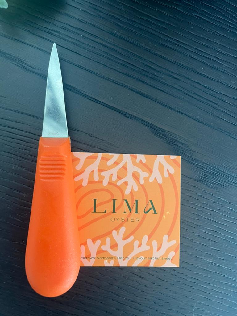 Oestermes nieuw, Ophalen of Verzenden, Zo goed als nieuw