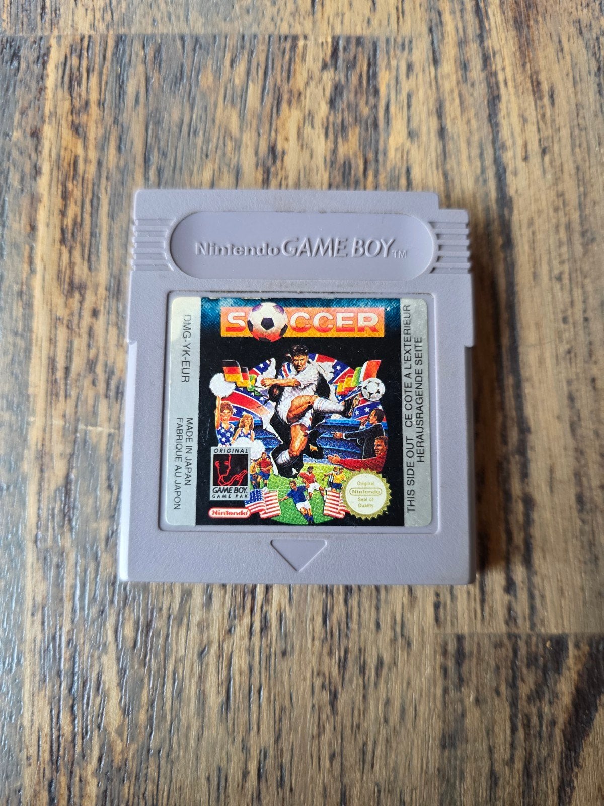 Nintendo Game Boy Soccer – originele game – DMG-YK-EUR, Gebruikt, 1 speler, Ophalen of Verzenden, Vanaf 3 jaar