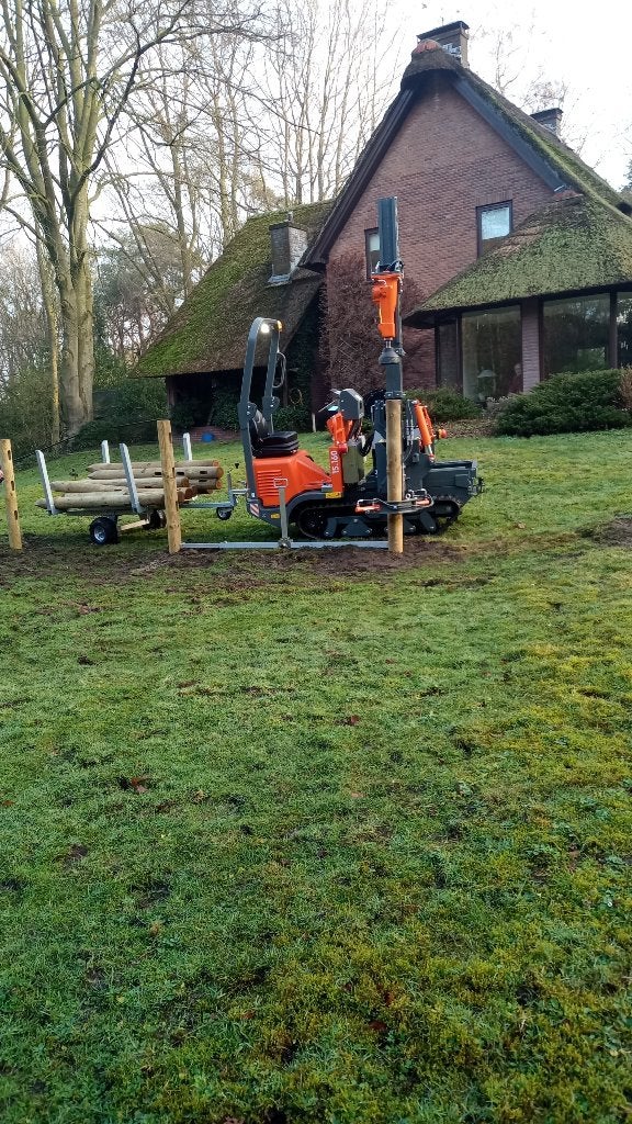 Palenrammer Hekwerk afrastering afsluiting WKM 15.160, Ophalen, Nieuw, IJzer, Tuinhek