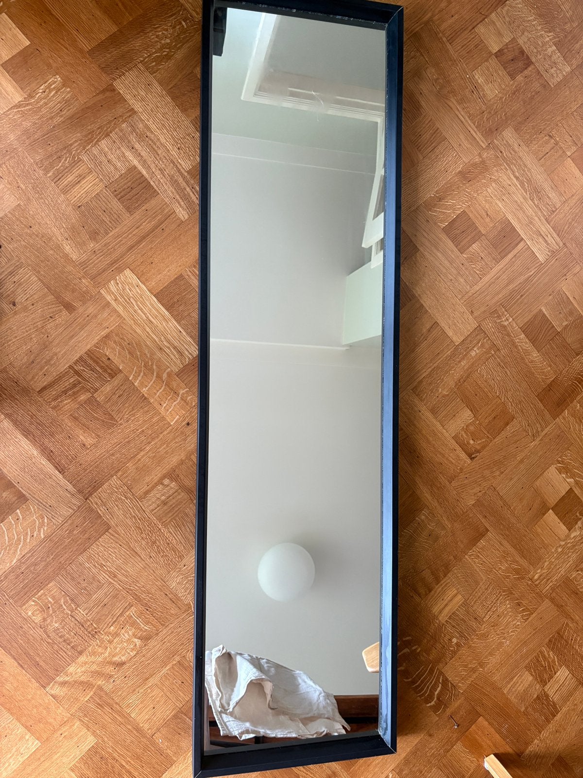 Ikea Nissedal 40-150 spiegel, Ophalen, Minder dan 50 cm, Gebruikt, 100 tot 150 cm