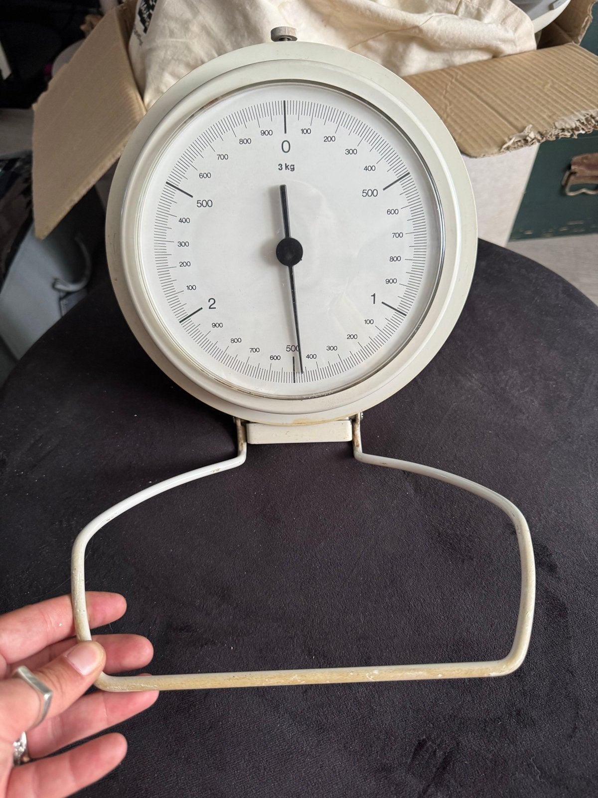 Vintage Brabantia Wandweegschaal - Jaren 60/70 (3 kg), Ophalen of Verzenden, Gebruikt