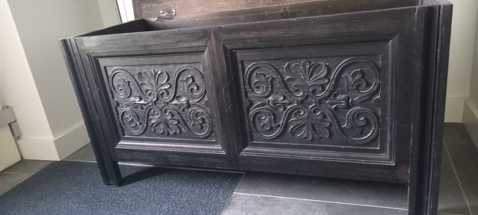 Antieke dekenkist, Antiek en Kunst, Ophalen