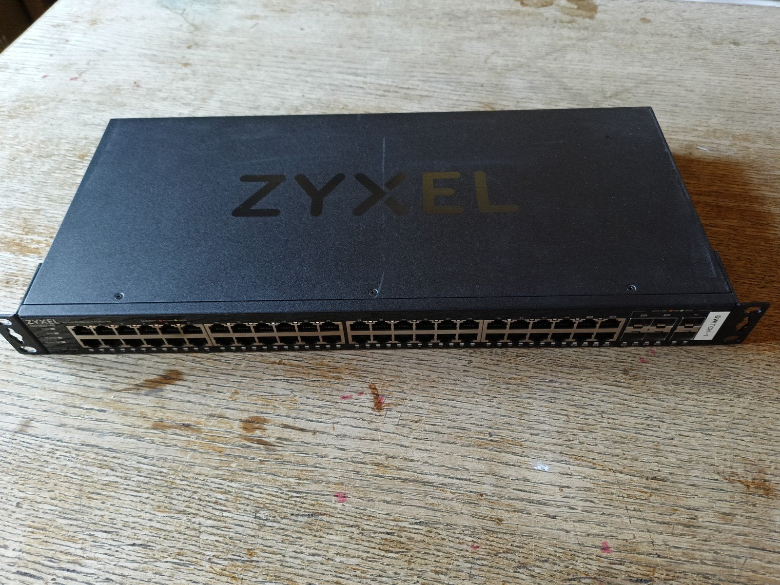 Zyxel GS1920-48v2 Gigabit Smart Managed Switch, Ophalen of Verzenden, Gebruikt