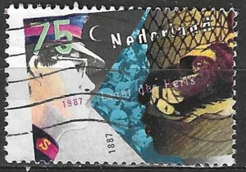 Nederland 1987 - Yvert 1282 - Leger des Heils   (ST), Postzegels en Munten, Verzenden, Gestempeld