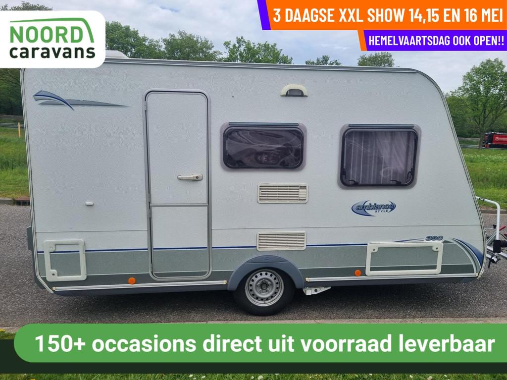 CARAVELAIR AMBIANCE STYLE 390 VOORTENT+ZAKLUIFEL+LICHTGEWICH, Bedrijf, 750 - 1000 kg, 5 tot 6 meter, Mover