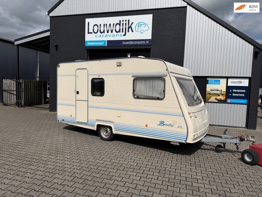 CARAVELAIR Bamba 426 ’98 (Bed 205cm. 840kg), Vast bed, Bedrijf, Treinzit, 750 - 1000 kg