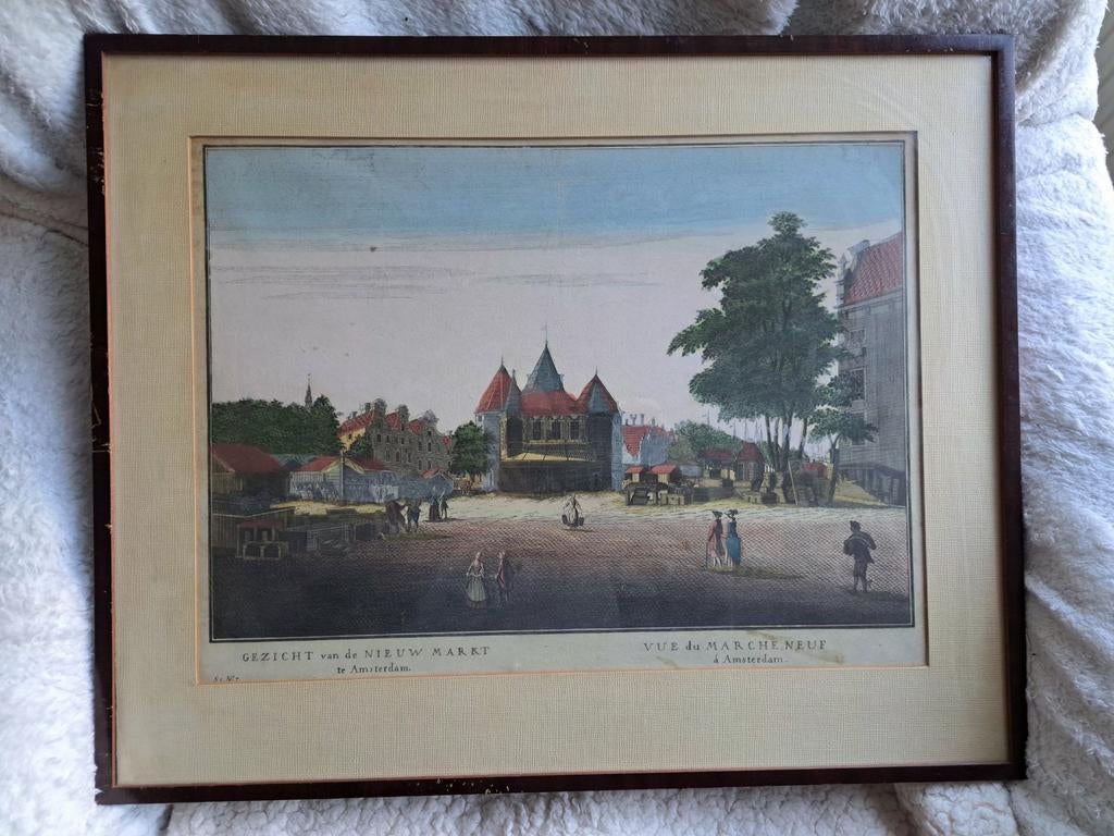 Mooie ets, Antiek en Kunst, Kunst | Etsen en Gravures, Verzenden