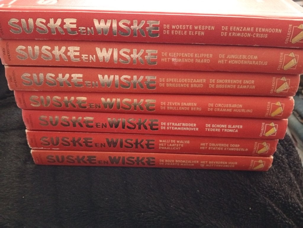 7 stuks Verzamelbanden Suske en Wiske, Meerdere stripboeken, Ophalen of Verzenden, Zo goed als nieuw, Willy Vandersteen