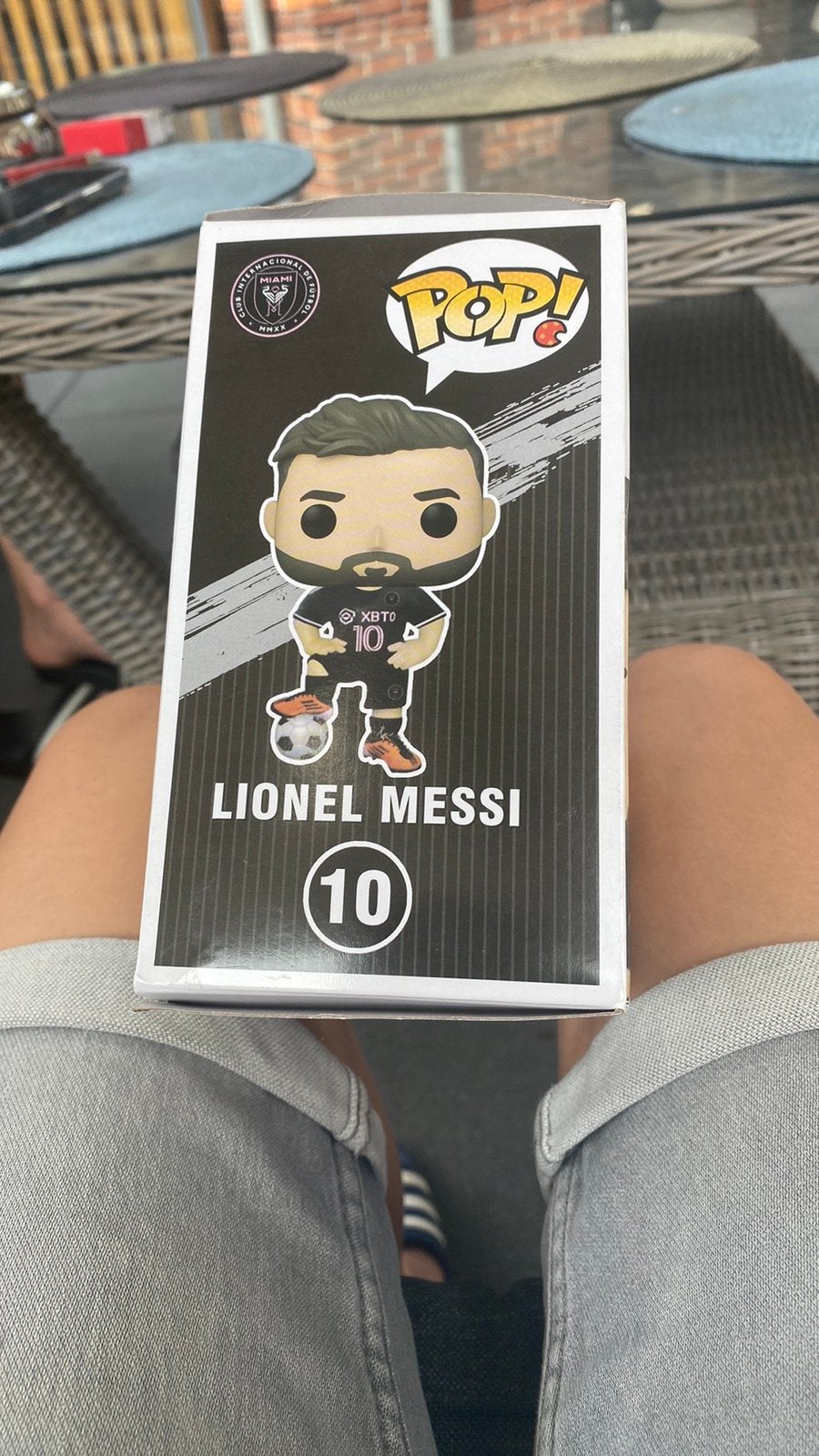 Funko pop Lional Messi, Ophalen of Verzenden, Zo goed als nieuw, Jongen of Meisje