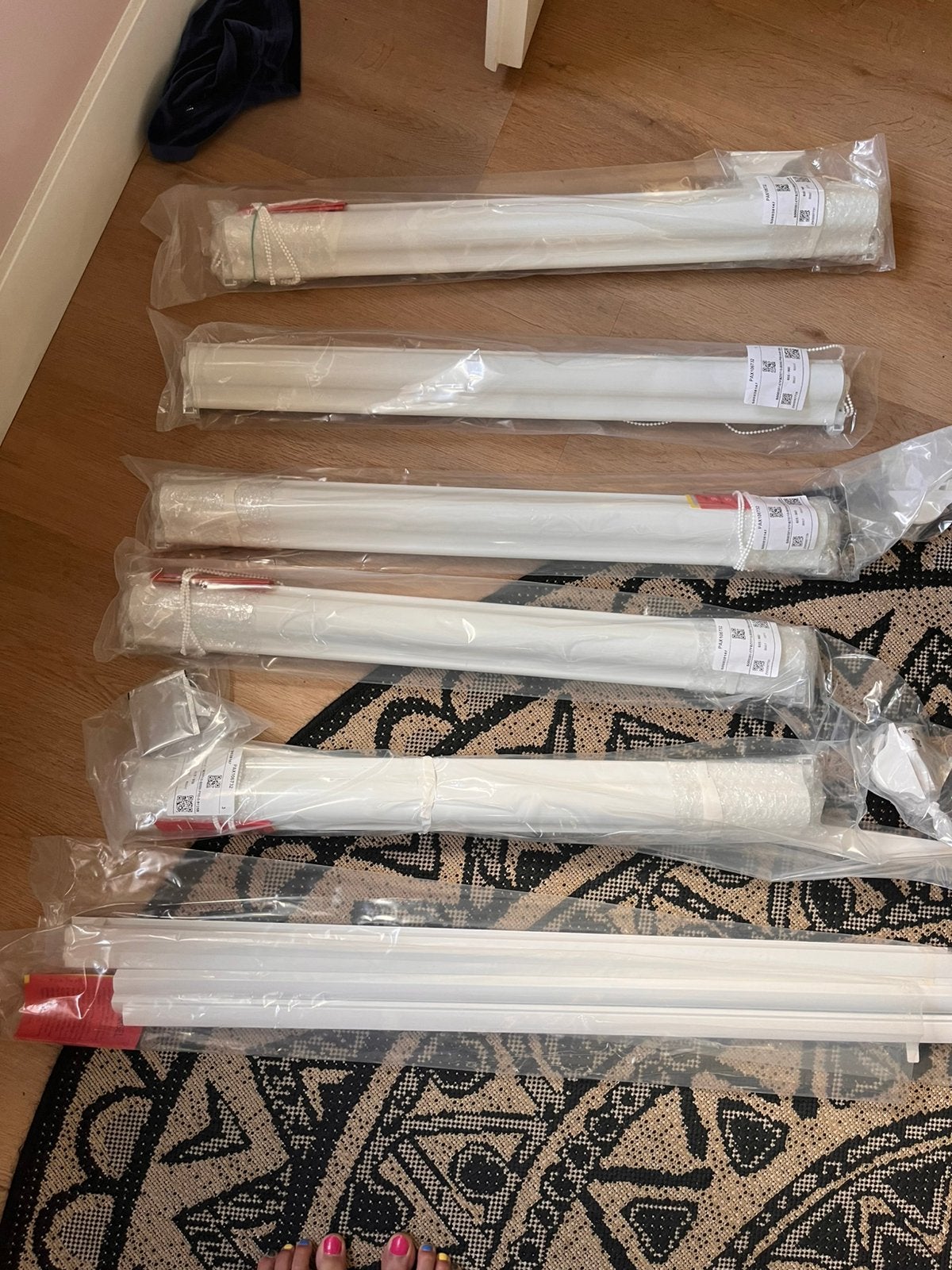 5x nieuwe Pax u profiel rolgordijn, Verduisterend, Nieuw, Ophalen of Verzenden, Rolgordijn