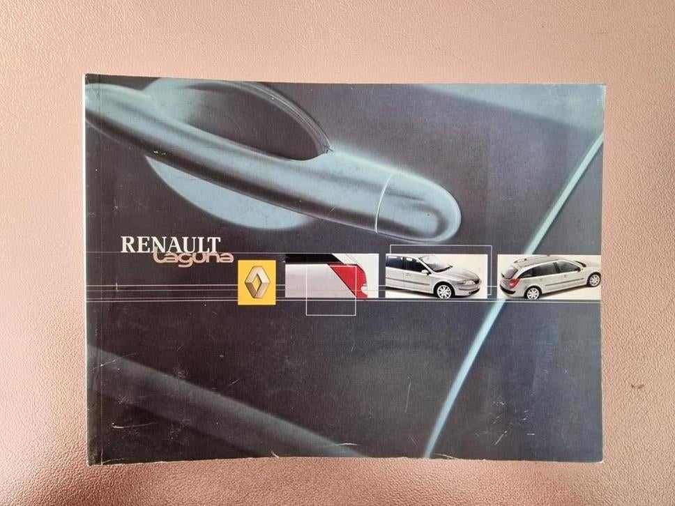 Renault Laguna handleiding 2001, Ophalen of Verzenden, Gelezen, Renault