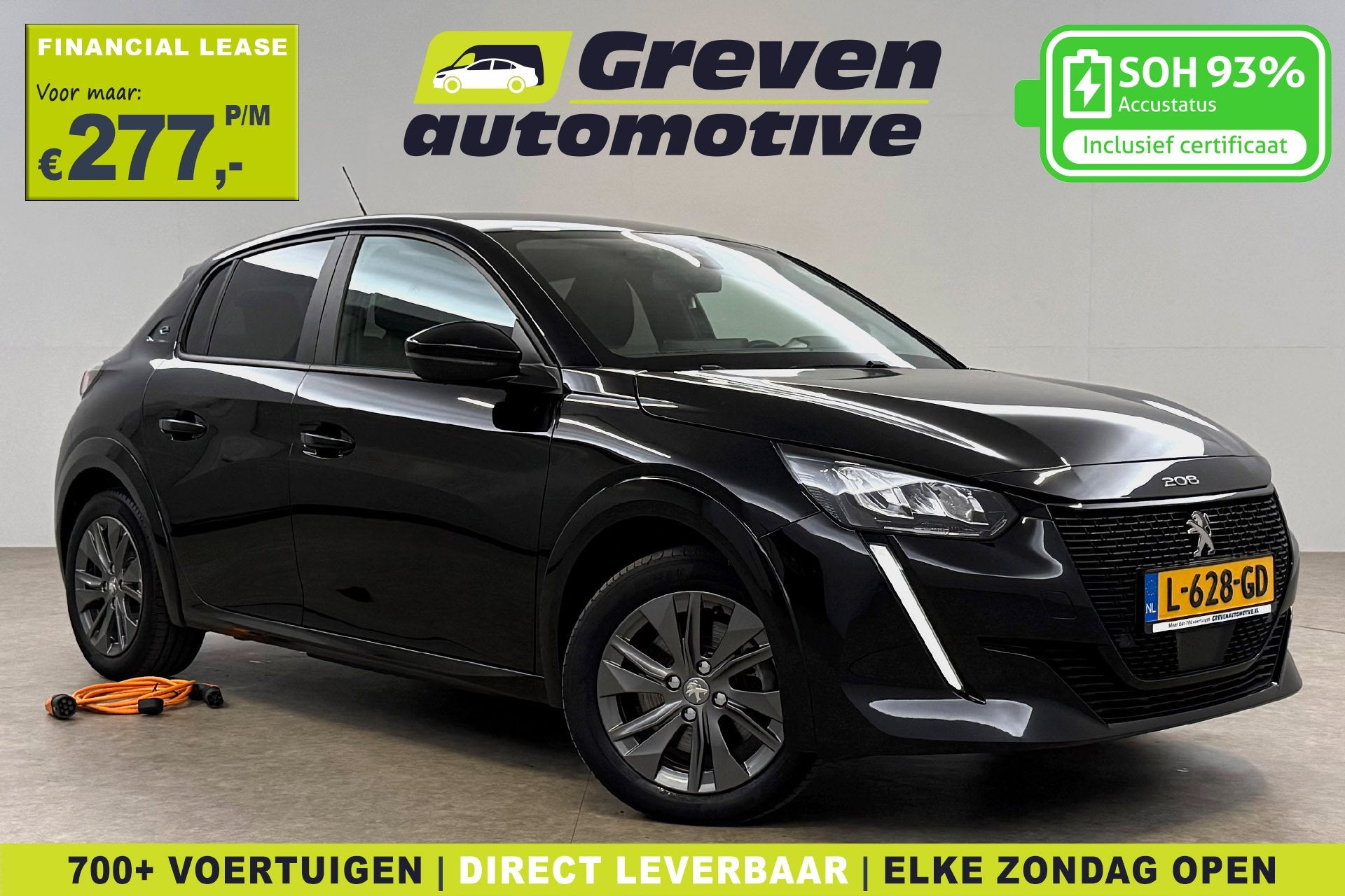 Peugeot e-208 EV Active Pack 50 kWh | Snelladen | SOH 93% |
