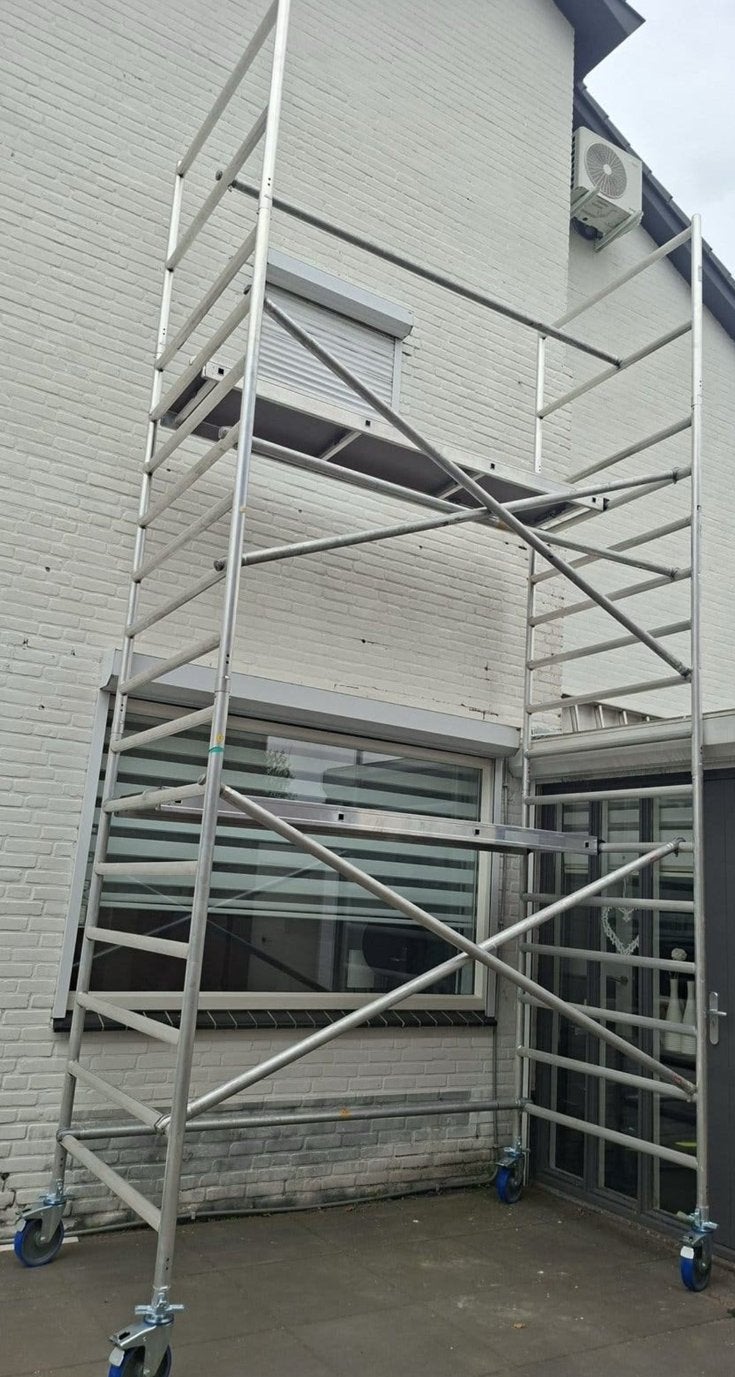 Rolsteiger 6.2 mtr werkhoogte ZGAN!, Ophalen, Zo goed als nieuw, Rolsteiger of Kamersteiger, 5 meter of hoger