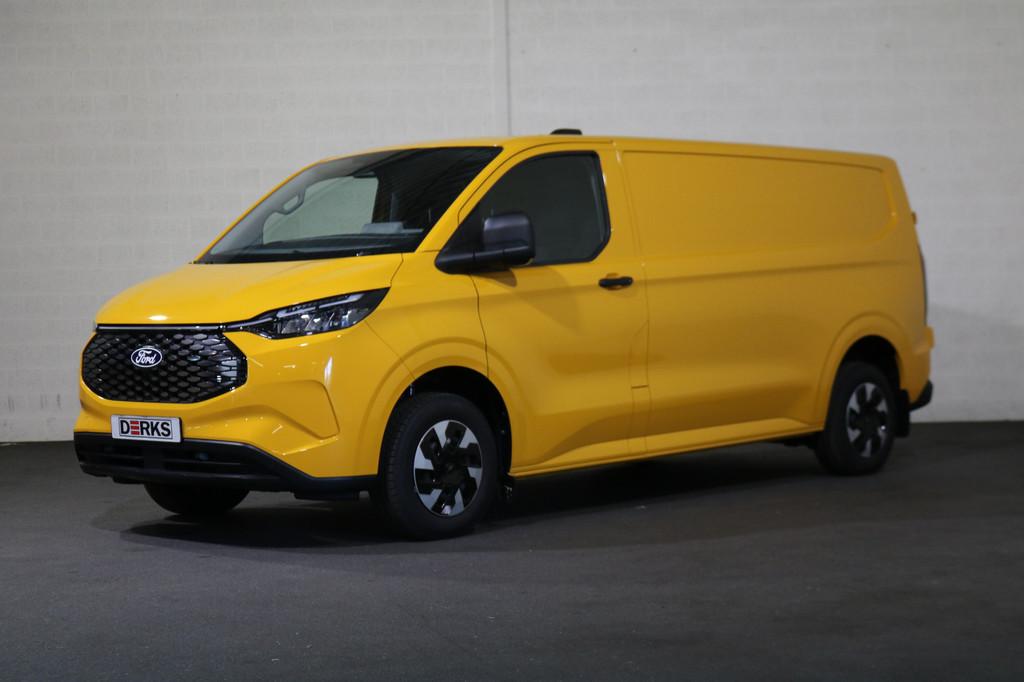 Ford E-Transit Custom 340 L2 H1 Trend 65 kWh (direct leverba, Auto's, Automaat, Gebruikt, Geel, 2156 kg