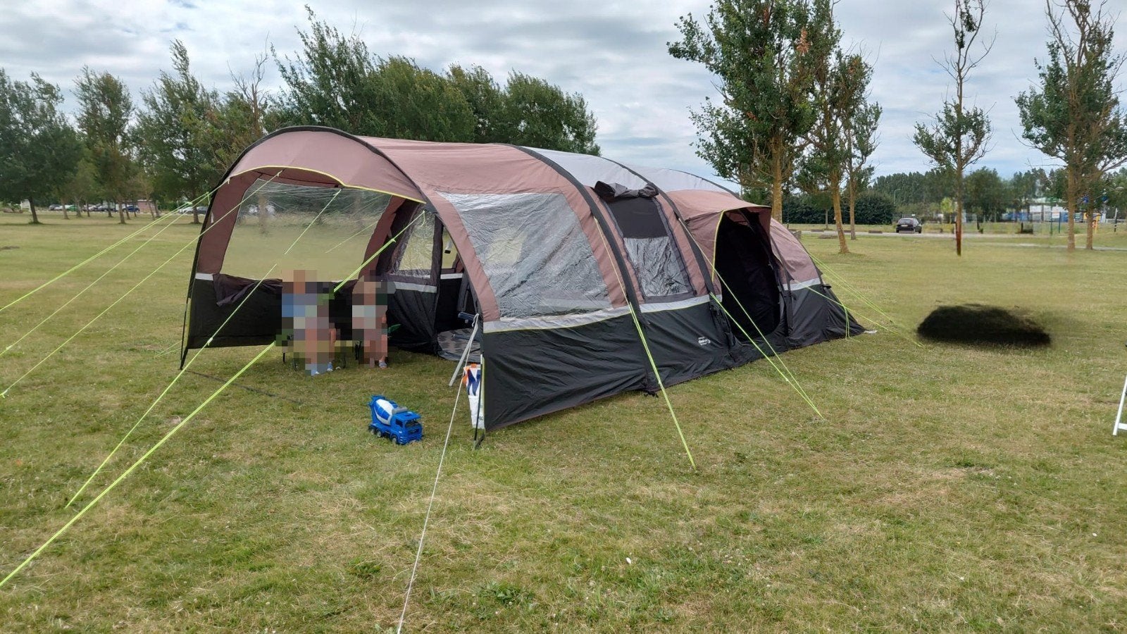 Obelink Portico 6 easy air, Caravans en Kamperen, Ophalen, Gebruikt