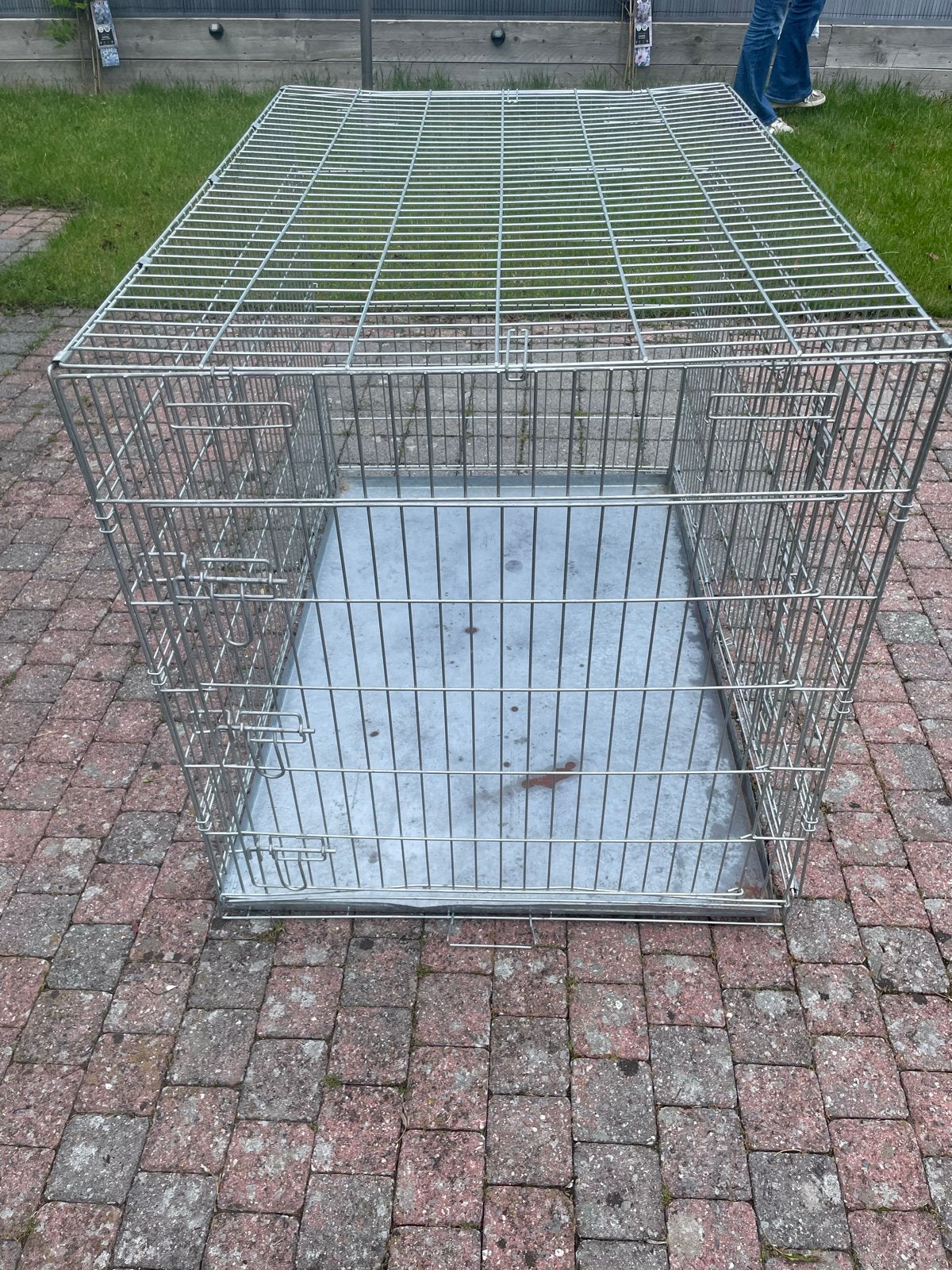 Hondenbench 115x80x80, Dieren en Toebehoren, Hondenbenches, Ophalen, Gebruikt