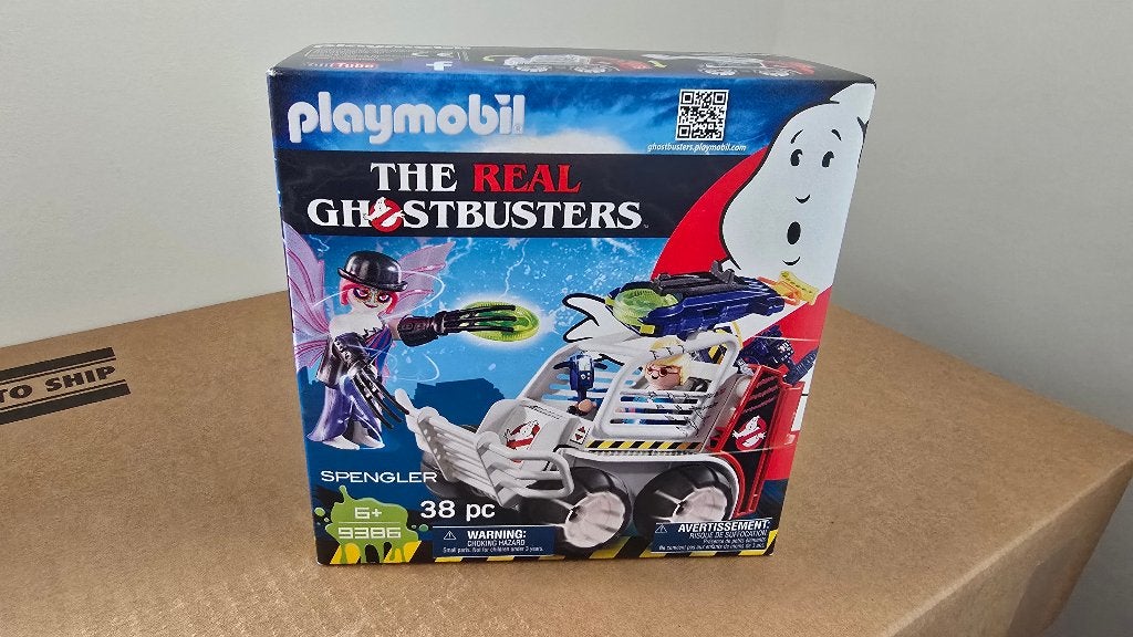 Playmobil 9386 Ghostbusters Spengler kooiwagen nieuw in doos, Ophalen of Verzenden, Nieuw