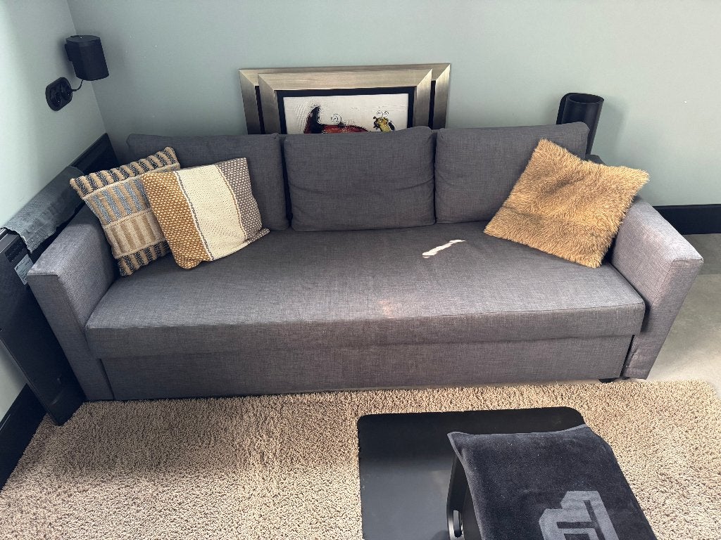 Slaapbank, Ophalen, Gebruikt, Tweepersoons, 180 cm