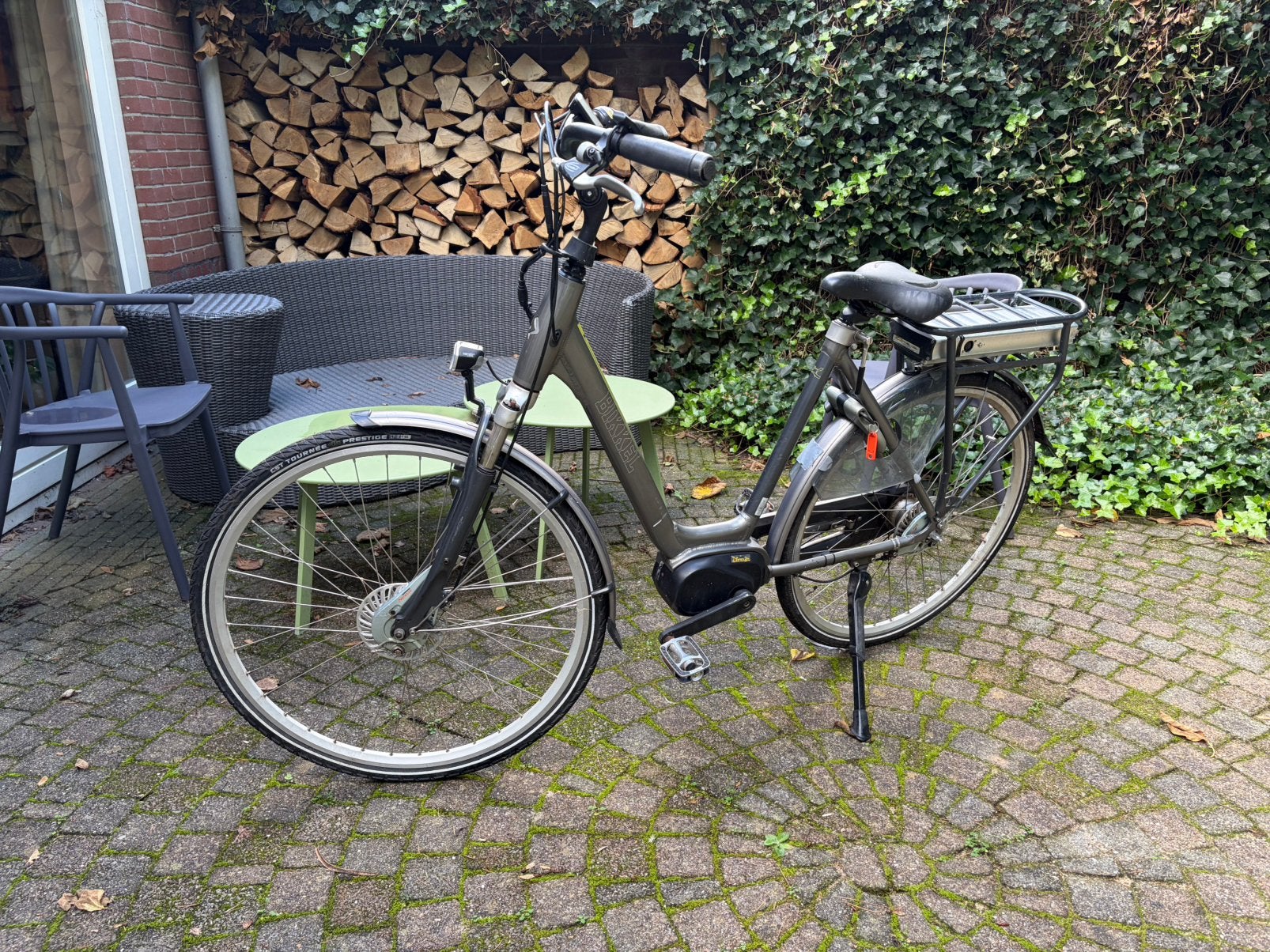 Bikkel ebike met middenmotor (zonder lader), Ophalen, Zo goed als nieuw, 26 inch of meer