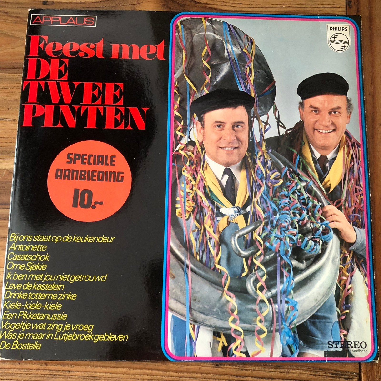 LP Feest met de Twee Pinten - Speciale Aanbieding, Ophalen of Verzenden, Gebruikt, 12 inch, Levenslied of Smartlap