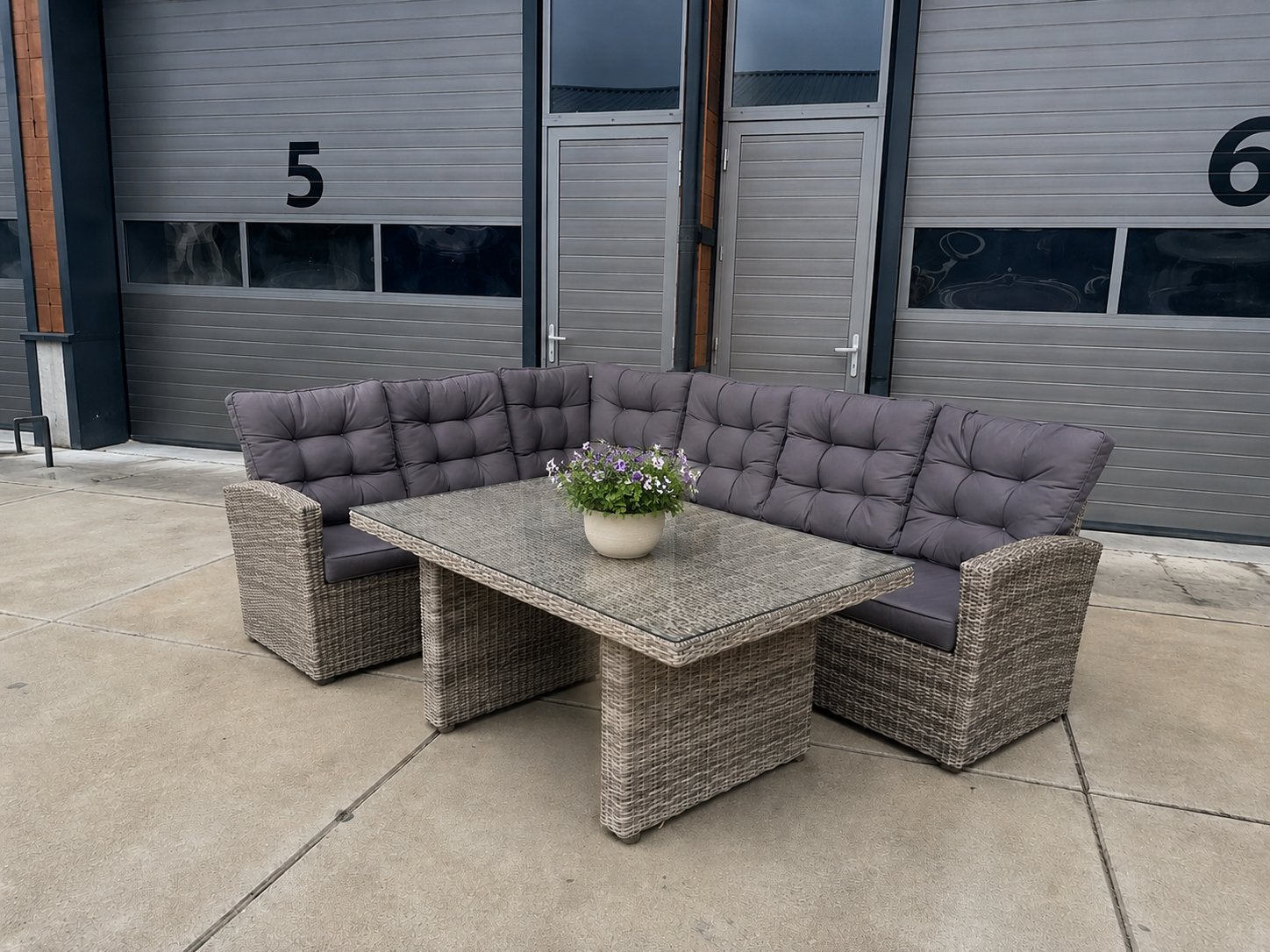 Schitterende dining loungeset in perfecte staat