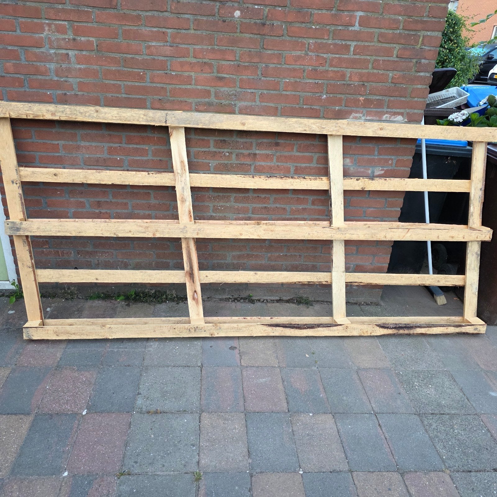 Gratis Pallet - Ideaal voor diverse projecten, Doe-het-zelf en Verbouw, Hout en Planken, Ophalen of Verzenden, 50 mm of meer, Pallet