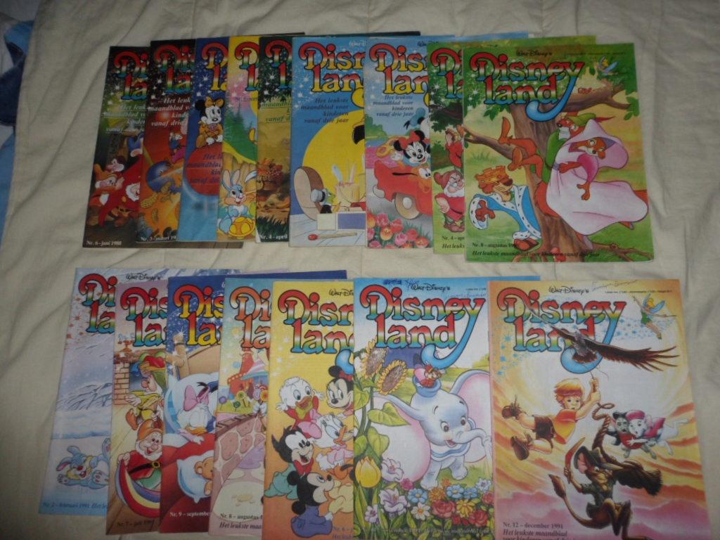 16 Disneyland tijdschriften vintage, Ophalen of Verzenden, Gelezen, Fictie algemeen
