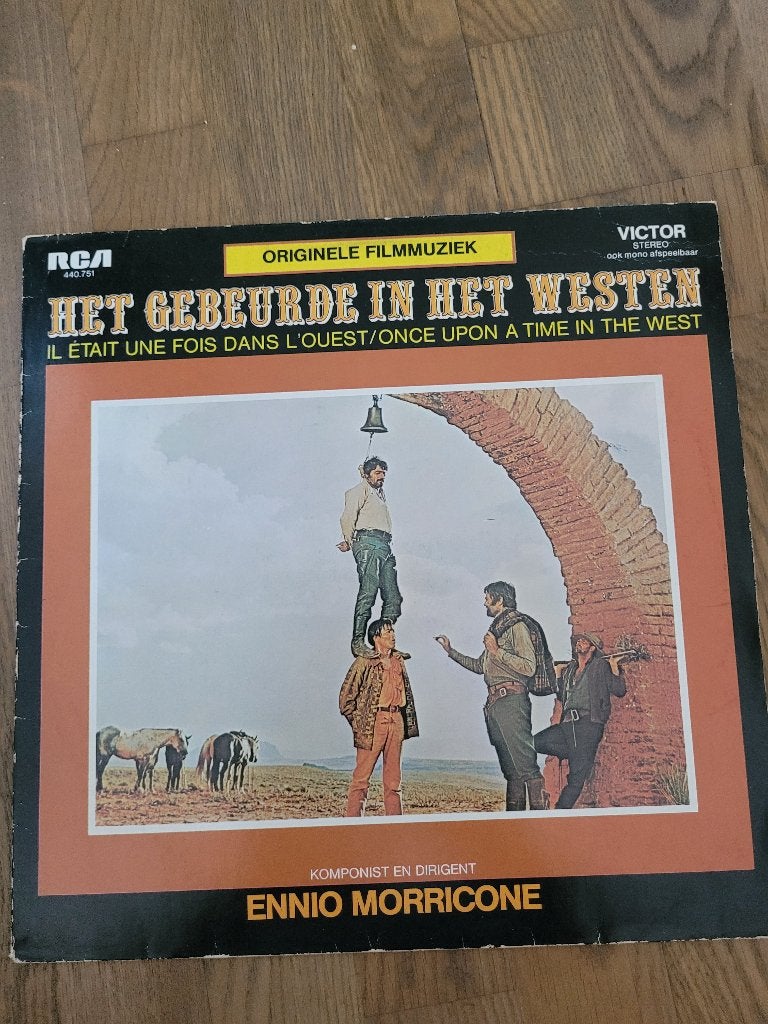 Film Muziek t gebeurde in ’t westen, LP, Gebruikt, Overige genres, Ophalen of Verzenden