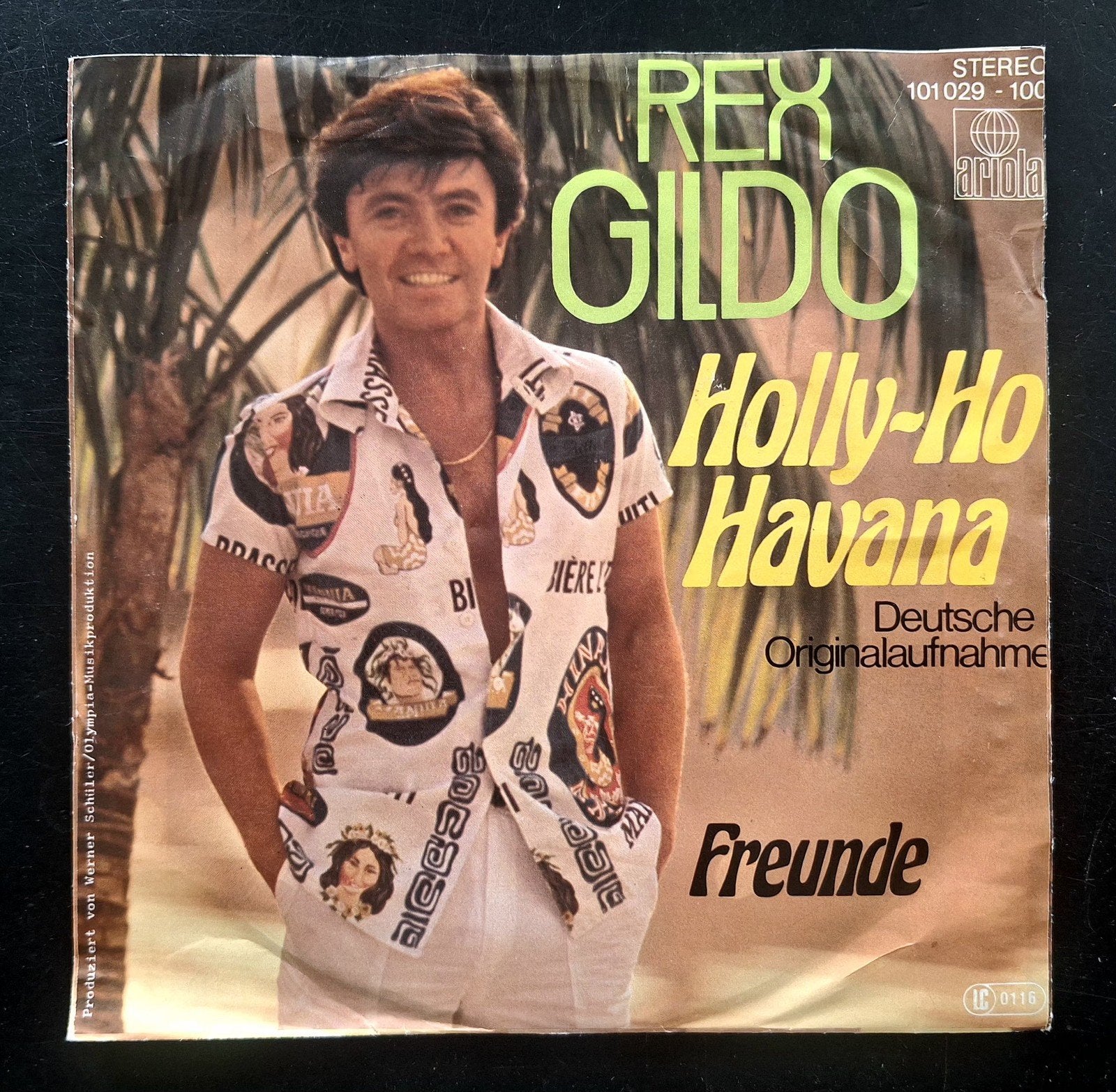7"/SINGLE  REX GILDO - Holly-Ho Havana, Ophalen of Verzenden, Gebruikt, Pop